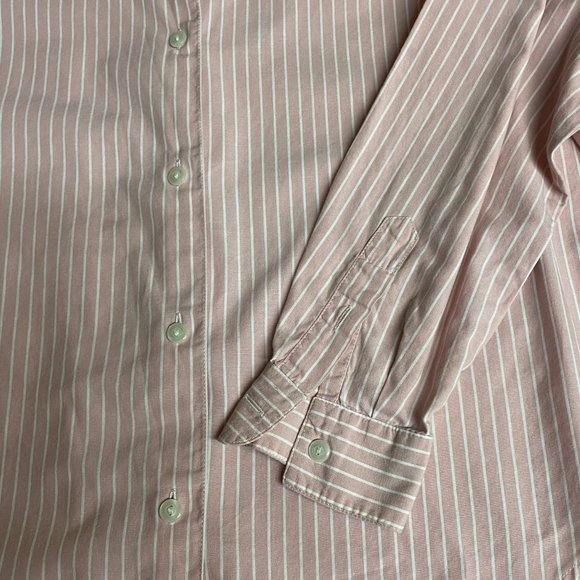 Men Cotton Long Sleeves Button Down Shirt Size 6 - Picture 4 of 6